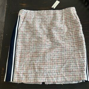 Anthropologie Multicolor Tweed Pencil Skirt